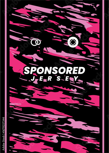 Abstract background for sports jersey pattern