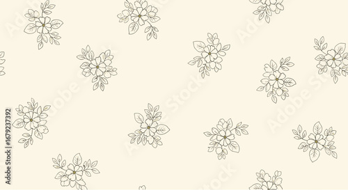 Abstract scattered organic dot pattern background with subtle speckled texture