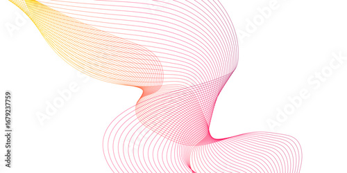 Abstract modern pink wave lines background,  soft luxury texture with smooth and clean vector subtle graphic element isolated background, abstract soft wave lines dynamic flowing pink light line.