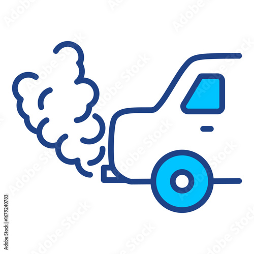 Pollution Simple Vector Icon Collection