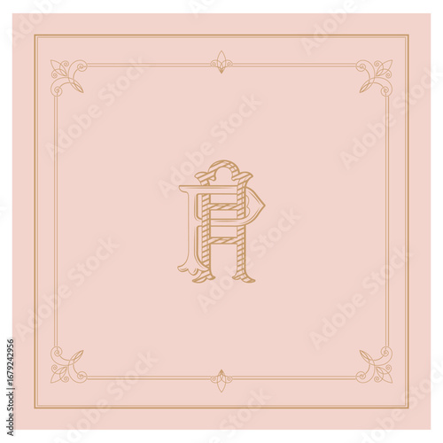 PA, AP, logo PA, Letter PA,  Monogram PA,Wedding Monogram, Wedding Logo, Logo Design , Monogram Vintage