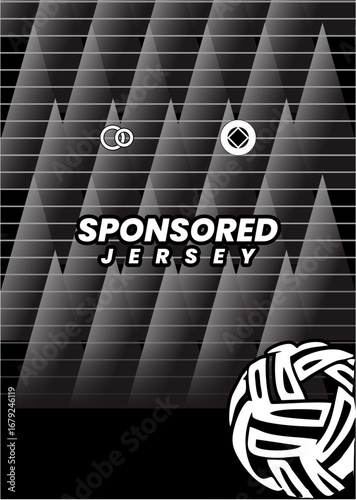 Abstract background for sports jersey pattern
