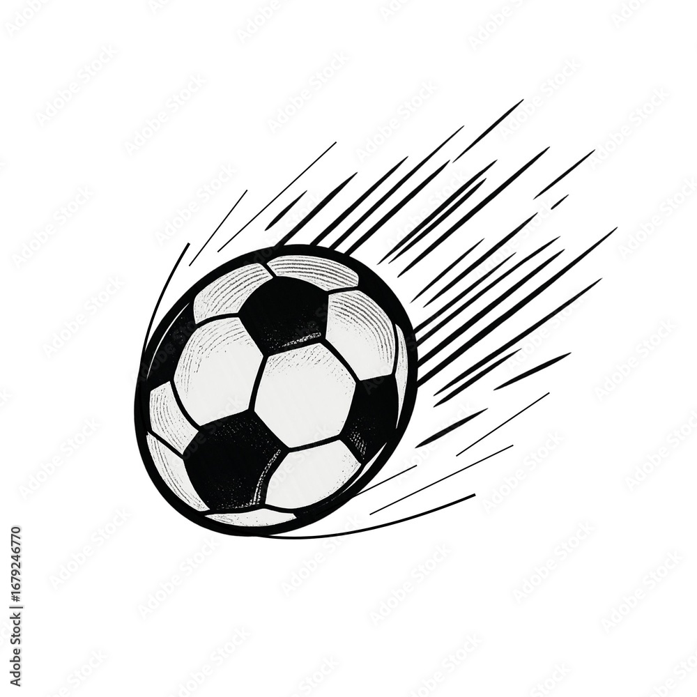 Fototapeta premium soccer ball vector illustration