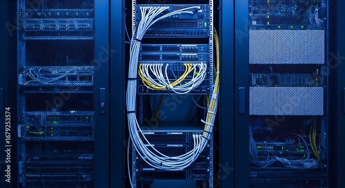 Tableau sur toile server rack date center network computer
technology internet system hardware sto