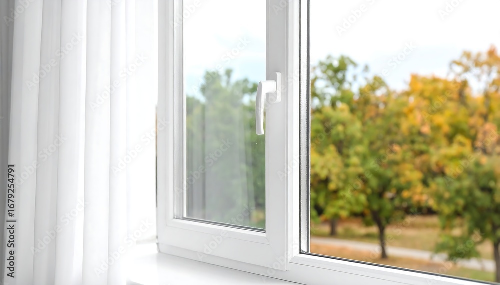 Fototapeta premium Interior window view