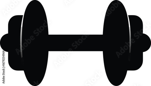 Vector dumbbell icon