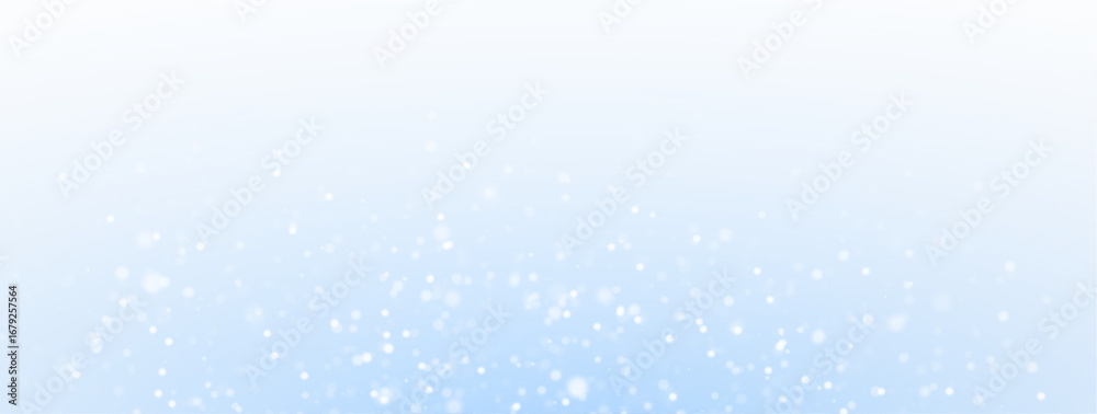 Fototapeta premium Dust blue glow shine glowing sparkle shiny light in magical transparent flare, stardust particles glitter bright holiday celebration vector background.