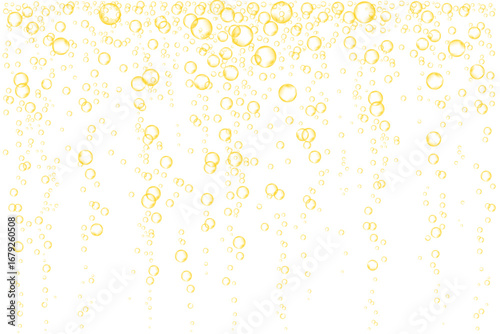Fizzy pop and effervescent drink.