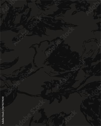 Big flowers pattern, upscale floral pattern. graphical textures floral, trendy colors pattern , flowers background with leaves. vector illustration