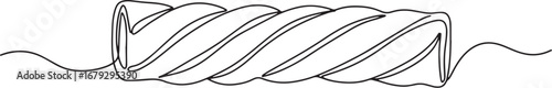 Captivating Single Line Art: An Elegant Representation of a Clas