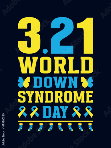 World Down Syndrome Day T-Shirt Design