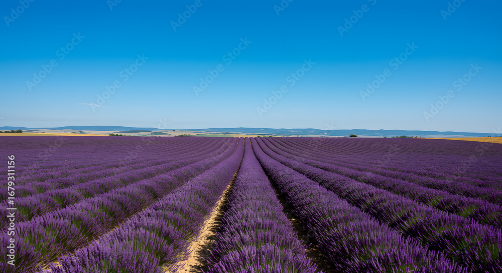 Fototapeta premium lavender field in provence france