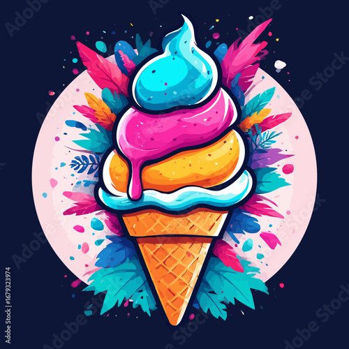 Ice Cream Design Very Cool