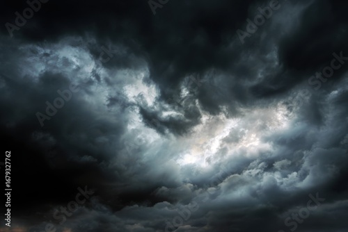dark stormy clouds
