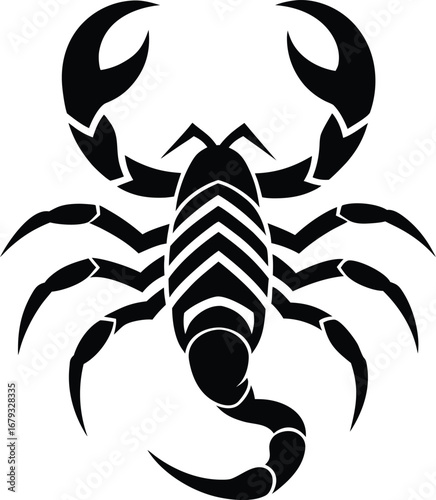 elegant minimal neo tribal tattoo for body