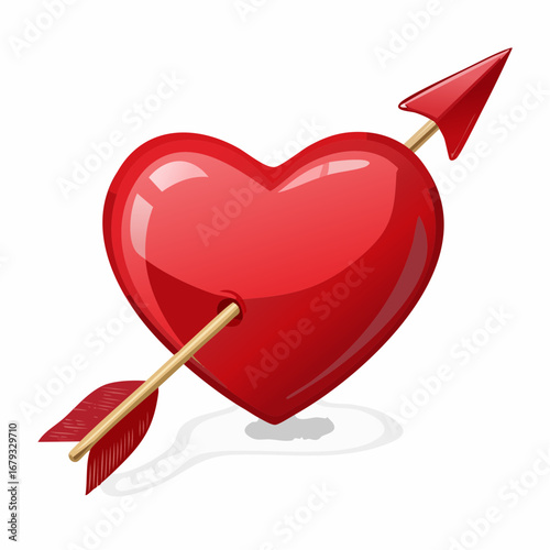 Herz mit Pfeil – Valentinstag