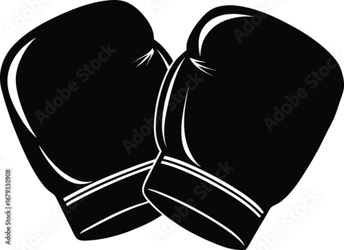 Boxing hits fist clipart vector art and illustration