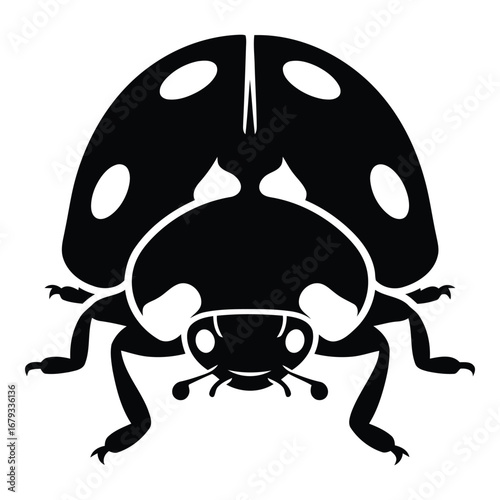 Vector art of ladybug