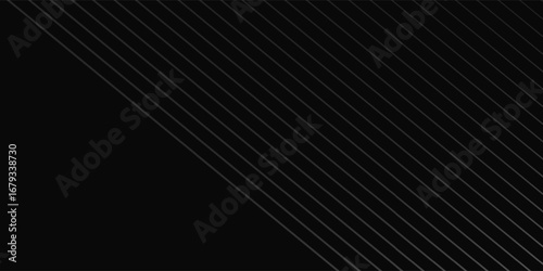 Black abstract background design. Premium stripe line texture. Modern simple art good