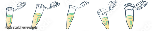 Scientific Laboratory Micro Tube PNG Clipart for Experiment Design