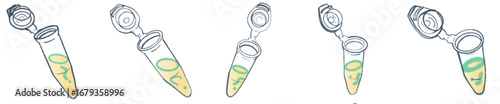 Scientific Laboratory Micro Tube PNG Clipart for Experiment Design