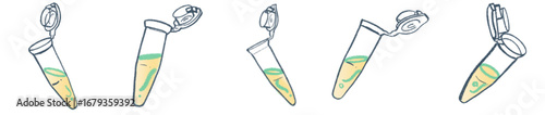 Scientific Laboratory Micro Tube PNG Clipart for Experiment Design