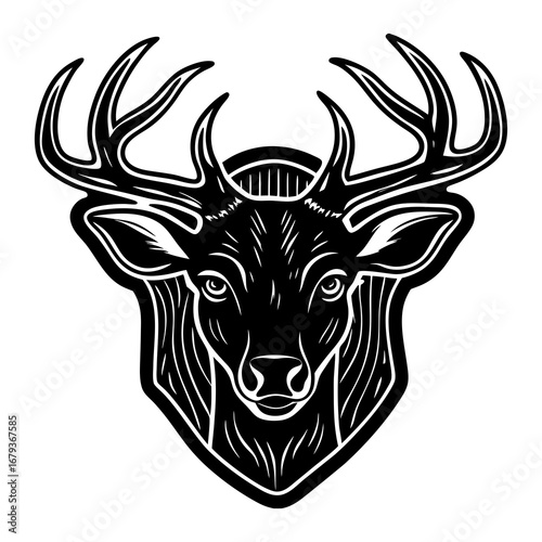 deer head silhouette
