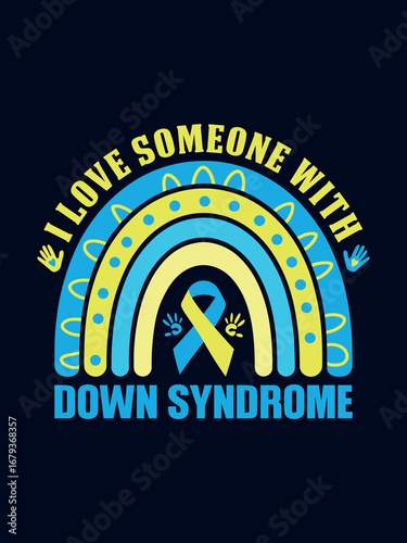 Down Syndrome Awareness T-Shirt Design
