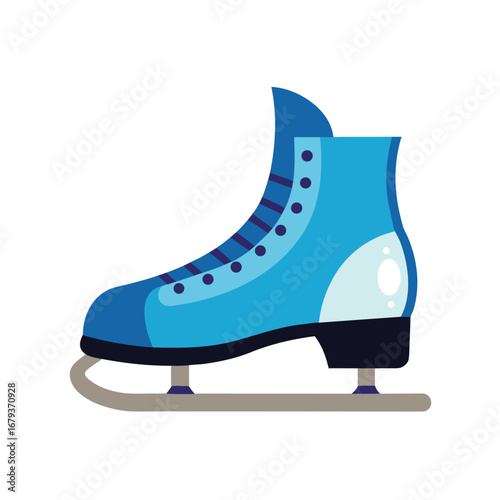 Ice skates clipart cartoon illustration drawing