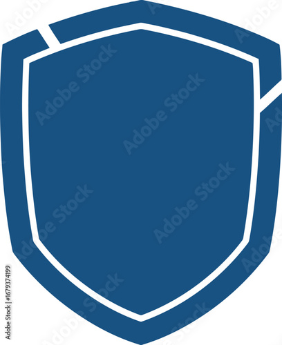 Protective Shield Icon Secure, Safe, and Reliable Digital Asset (68)
