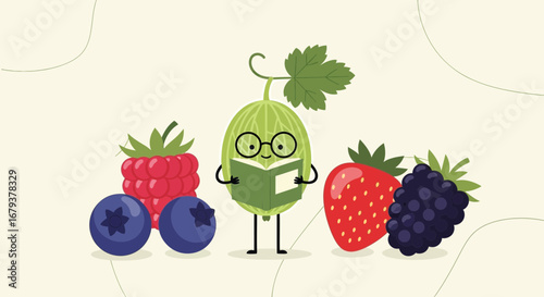 Wise Fruit Character Reading Enjoyably With Other Delightful Berry Varieties