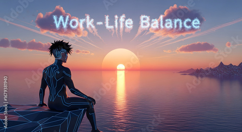 Exploring Work-Life Balance in the Metaverse Workplace A Digital Sunset