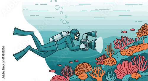 Underwater Photographer Captures Diverse Marine Life and Vibrant Coral Reef Ecosystems