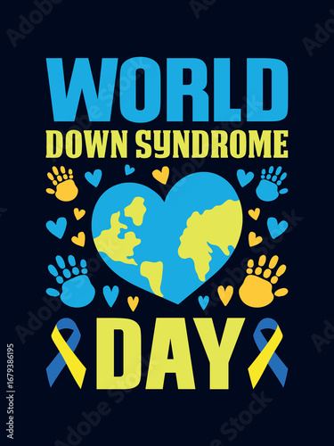 Down Syndrome Awareness T-Shirt Design
