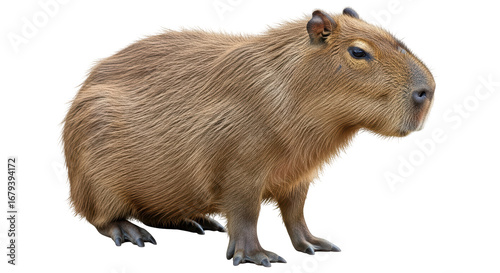 Photography Isolated Capybara