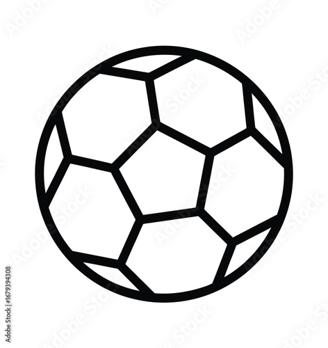 soccer, football, ball, sport, competition, game, match, league, team, tournament, athlete, goal, play, action, black, white, outline, icon, symbol, design, graphic, element, illustration, logo, badge