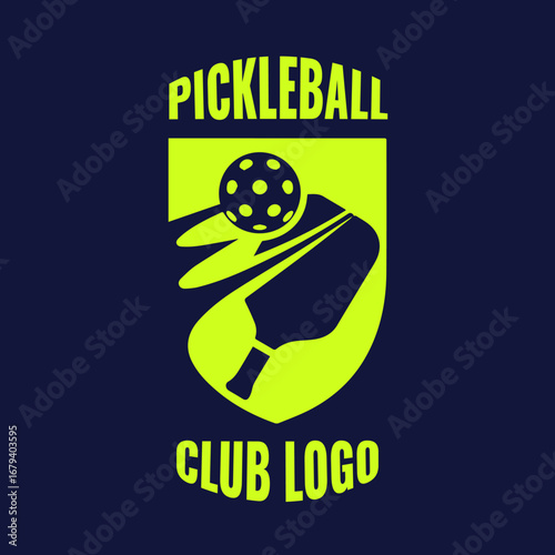 Pickleball Cub Vector Logo