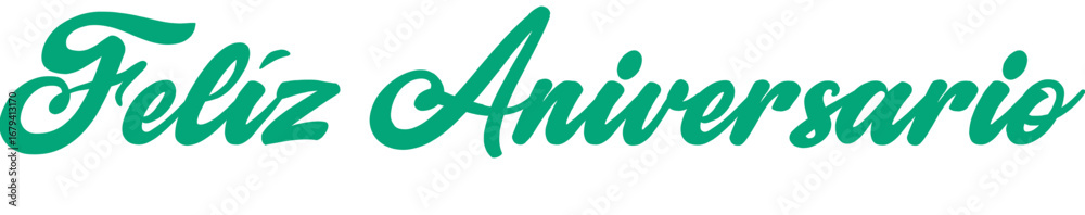 Feliz aniversario, fondos transparentes, letras