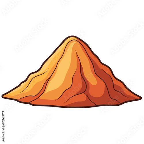 Ras el Hanout Moroccan Spice Blend Vector Icon