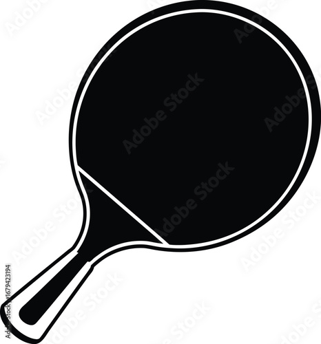 Table tennis icon logo vector design template