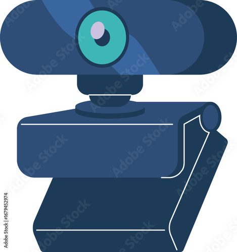 Dvrs device for car vector illustration