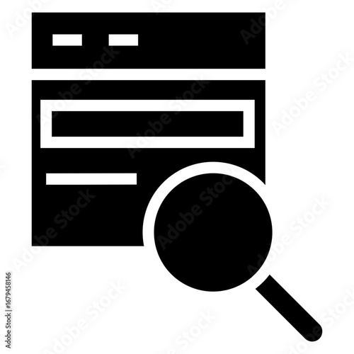 Searching vector icon