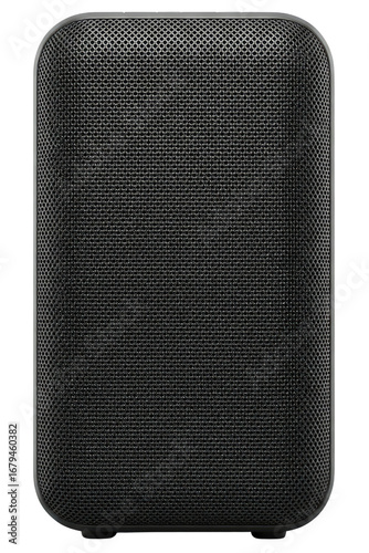 Wallpaper Mural Black portable audio speaker for wireless music isolated on a transparent background Torontodigital.ca