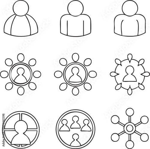 Abstract geometric pattern with a bold silhouette and vibrant color accents perfect for modern design projects silhouette