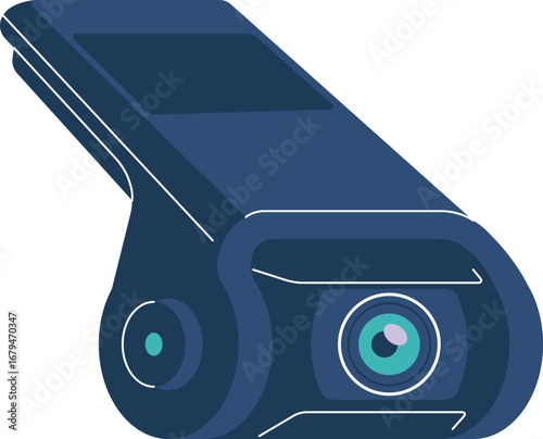 Electronic dvrs system vector illustration