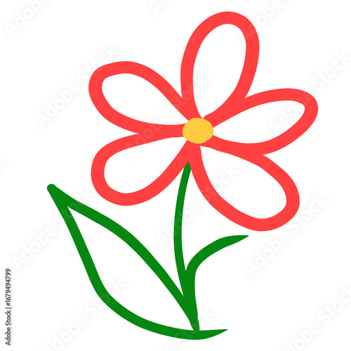 abstract flower logo