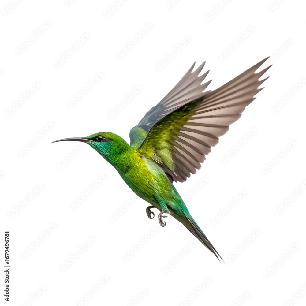 Obraz premium green winged bee eater