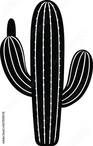 A vibrant vintage vector illustration set features a cactus in a pot on a surfboard, blending nature and surf design