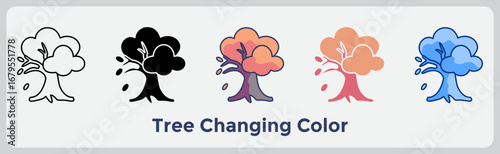 Tree Changing Color