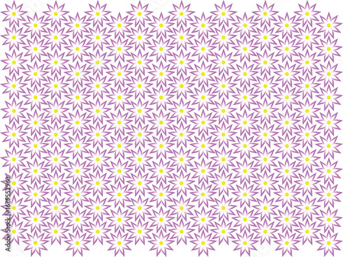 Pink & Yellow Floral Pattern: Elegant Texture Background